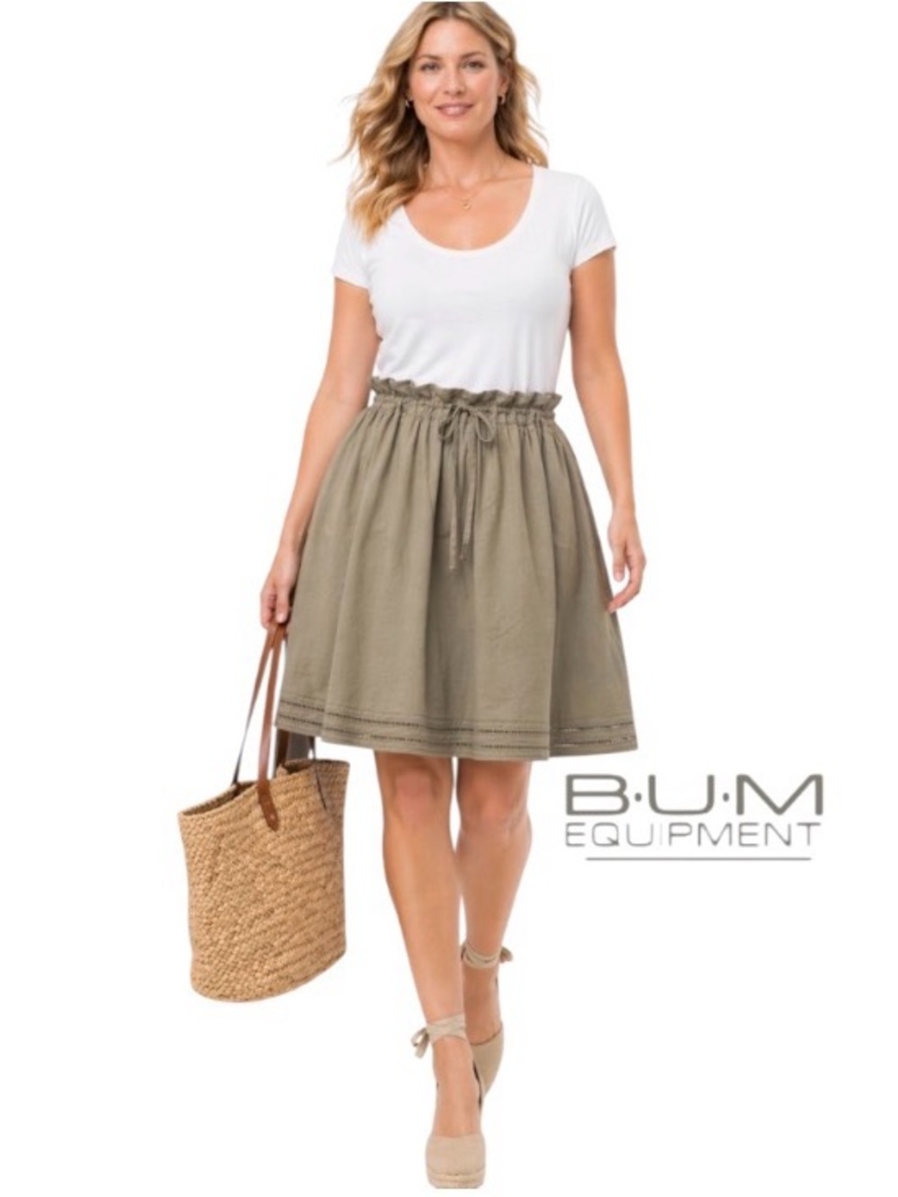 3X Cotton Paperbag Skirt, b.u.m. equipment